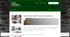 Desktop Screenshot of drakeskonstsmide.se